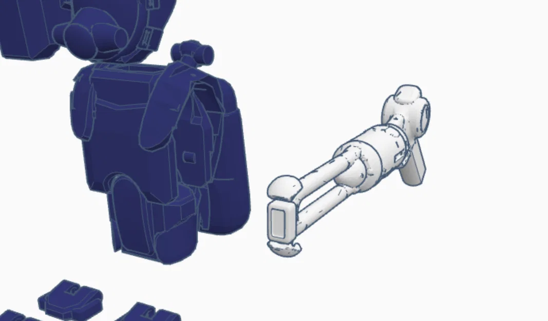 Mô hình súng Stasis Rifle (Subnautica) cho Dummy 13 - File in 3D - Image 6