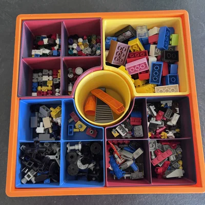 Khay chia ngăn cho hộp đựng đồ LEGO