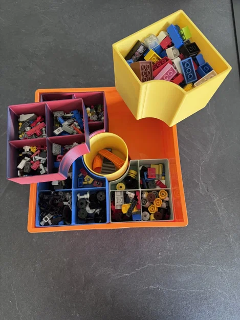 Khay chia ngăn cho hộp đựng đồ LEGO - Image 3