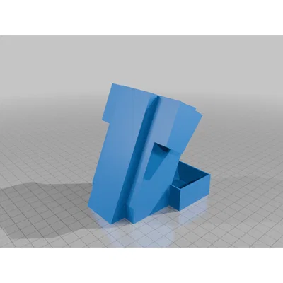 Khay đựng dụng cụ học tập mini in 3D tiện lợi cho bàn làm việc