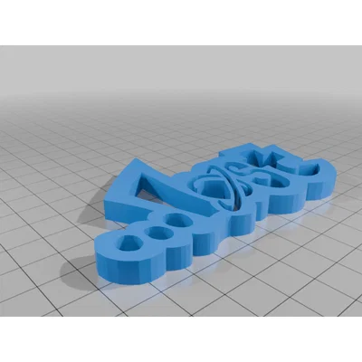 Móc khóa logo Lost 3D độc đáo cho tín đồ đam mê lướt sóng