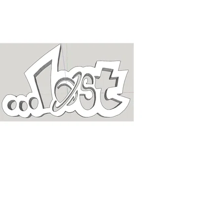 Móc khóa logo Lost 3D độc đáo cho tín đồ đam mê lướt sóng