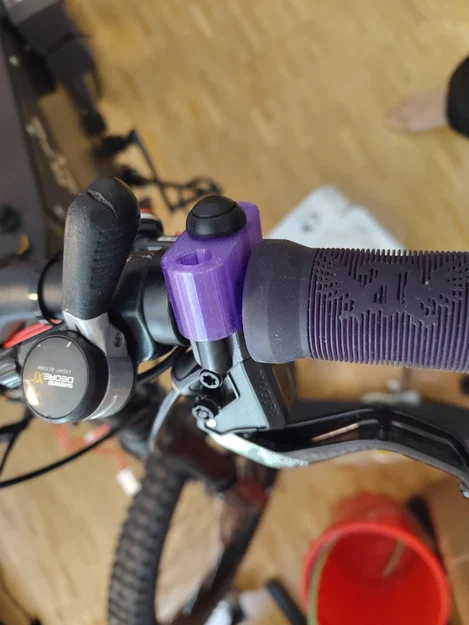 Kẹp Nút Bấm Gắn Tay Thắng (Brake Lever Push Button Clamp) - Image 3