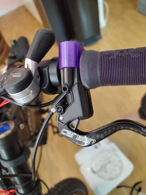Kẹp Nút Bấm Gắn Tay Thắng (Brake Lever Push Button Clamp) - Image 4