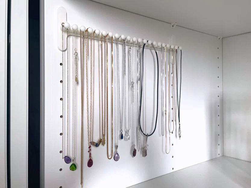 Giá treo dây chuyền cho tủ Ikea PAX - Image 1