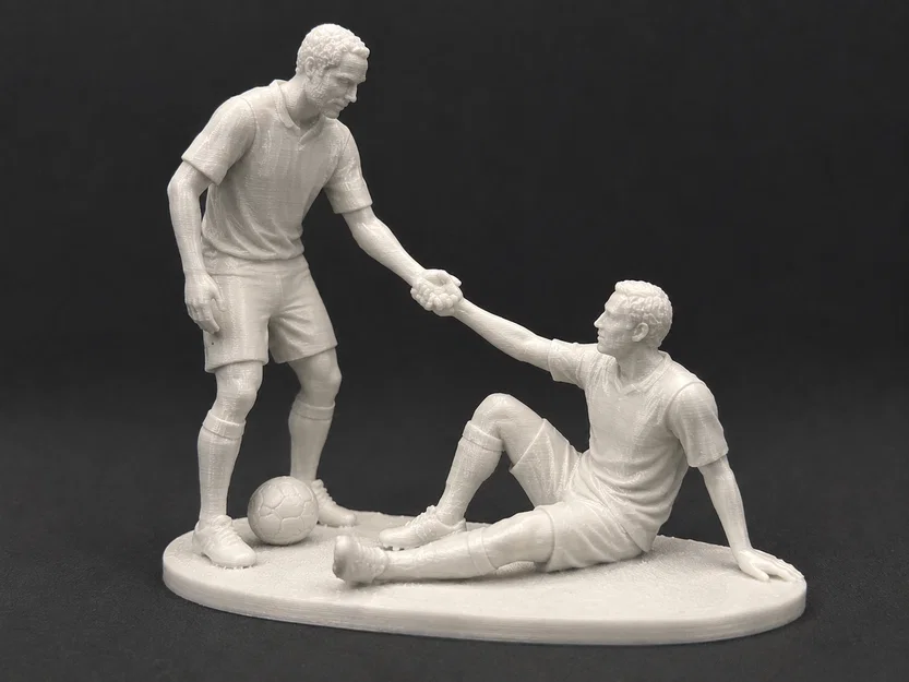 Mô hình 3D Fair Play: Tinh thần thể thao cao thượng cho người đam mê bóng đá - Image 1