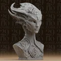 Tượng Bán Thân Nữ Hoàng Alien Cơ Khí - #283_1 - Thumbnail 1
