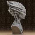 Tượng Bán Thân Nữ Hoàng Alien Cơ Khí - #283_1 - Thumbnail 3