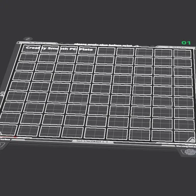 Bộ mẫu kiểm tra cân bàn in 3D (Bed Leveling Prints) cực chuẩn