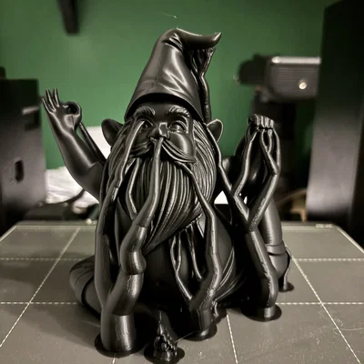 Tượng Chú Lùn Yoga (Yoga Gnome) Trang Trí Để Bàn Độc Đáo