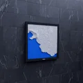 Goma, Cộng hòa Dân chủ Congo - Mô hình địa hình 3D thu nhỏ - Thumbnail 5