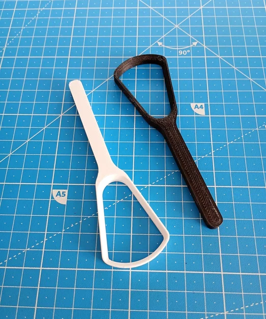 Dụng cụ cạo lưỡi đơn giản – dễ in - Image 1