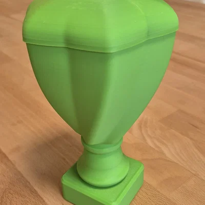 Mô hình cúp lưu niệm Trophy: Tùy chọn in 1 khối hoặc lắp ghép