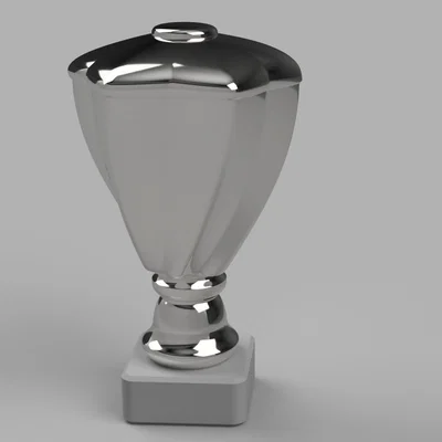 Mô hình cúp lưu niệm Trophy: Tùy chọn in 1 khối hoặc lắp ghép