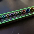 Khay đựng đầu khẩu Gridfinity 1/4" SAE cho bộ Pittsburgh Pro (Harbor Freight 67863) - Thumbnail 3