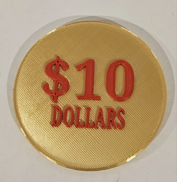 Mô hình đồng xu WFD Bingo Bucks - Thiết kế tiền chơi Bingo 3D - Image 1