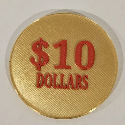 Mô hình đồng xu WFD Bingo Bucks - Thiết kế tiền chơi Bingo 3D