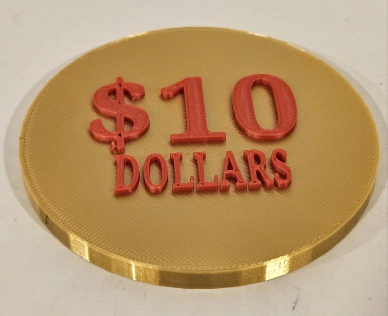 Mô hình đồng xu WFD Bingo Bucks - Thiết kế tiền chơi Bingo 3D - Image 4