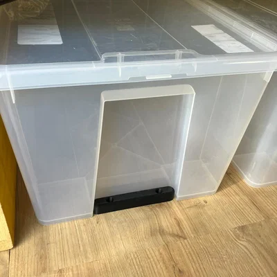 Thanh chặn cố định hộp Samla IKEA cho xe cắm trại - In 3D tiện ích