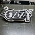 Móc khóa âm nhạc phong cách Ozzy Osbourne - File in 3D độc đáo - Thumbnail 1