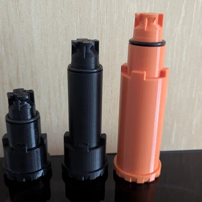 Trụ đỡ cuộn nhựa 3D (Support double bobine) cho máy RobotOne