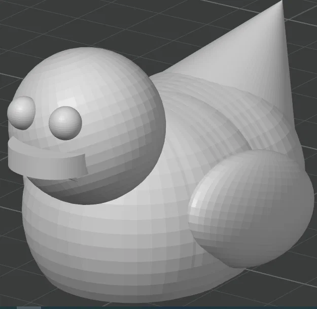 Mô hình chú vịt gai Deadly Duck độc đáo để in 3D - Image 1