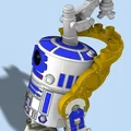 Khay đựng đồ uống cho FunkoPOP R2-D2 trên thuyền buồm của Jabba - Thumbnail 3