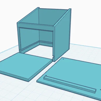 Kệ đỡ sách mini in 3D tiện lợi cho bàn làm việc