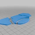 Mô hình phụ kiện gót giày phong cách Samus Zero Suit 3D - Thumbnail 4