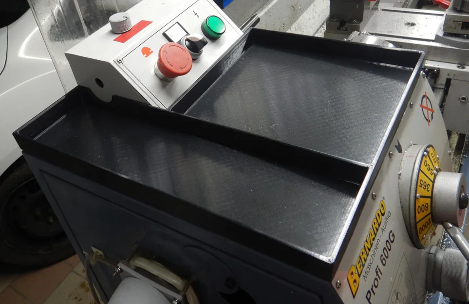 Khay để dụng cụ gắn trên ụ trục chính cho máy tiện Bernardo P600G - Image 5