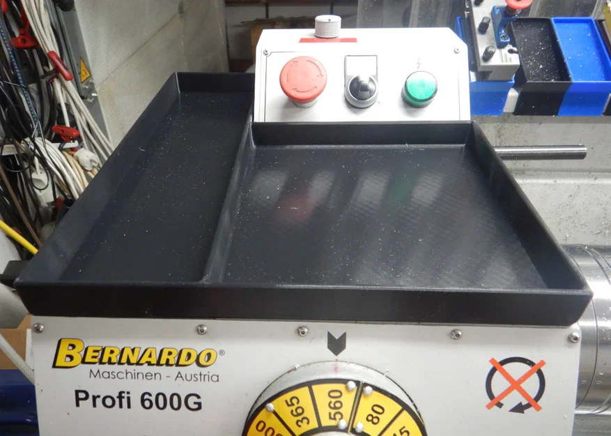 Khay để dụng cụ gắn trên ụ trục chính cho máy tiện Bernardo P600G - Image 10