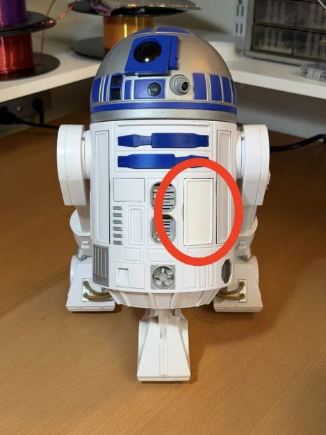 Nắp Tấm Panel Thay Thế Cho Droid R-Series (Droid Depot) - Image 2