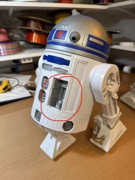 Nắp Tấm Panel Thay Thế Cho Droid R-Series (Droid Depot) - Image 3