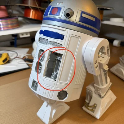 Nắp Tấm Panel Thay Thế Cho Droid R-Series (Droid Depot)