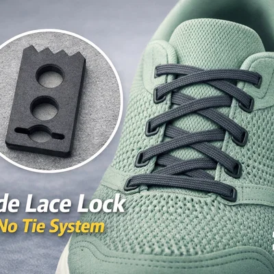 Side Lace Lock – Khóa dây giày không cần thắt cho lỗ xỏ cuối (Last Eyelet)