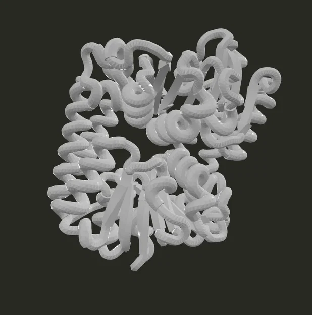 Mô hình protein in 3D (3D-printable protein model) - Image 3