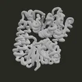 Mô hình protein in 3D (3D-printable protein model) - Thumbnail 3