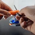 Mẫu con quay chiến đấu xoay thiết kế kim cương (Spinning battle top diamond model) - Thumbnail 3