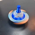 Mẫu con quay chiến đấu xoay thiết kế kim cương (Spinning battle top diamond model) - Thumbnail 5