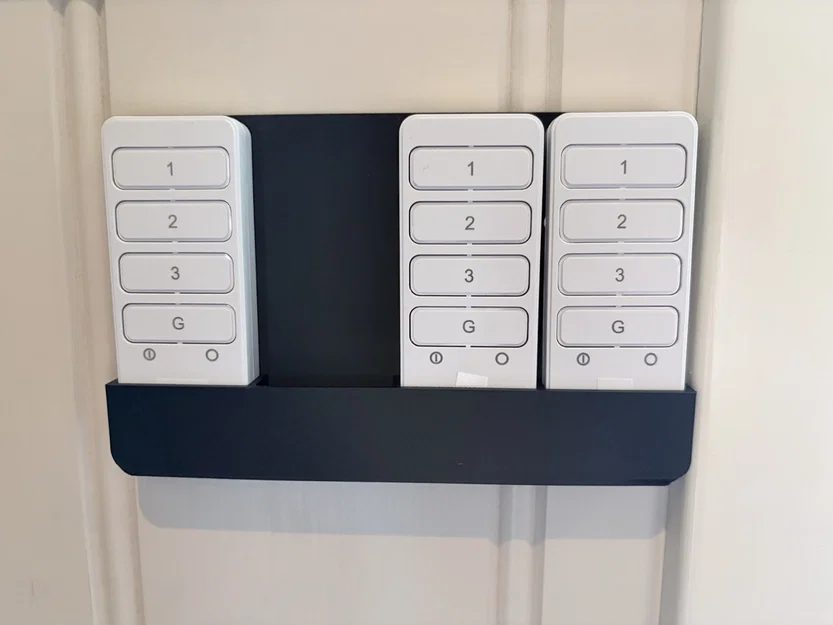 Giá treo tường cho remote Nexa PBT-2301 (1–4 cái) - Image 3