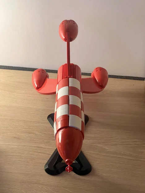 Chân đế trưng bày ngang - LEGO “Tintin's Moon Rocket” (21367) - Image 3