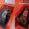 Phễu dẫn xu/Quarter Guide cho coin mech arcade Skee-Ball Model S (1992) - Thumbnail 2