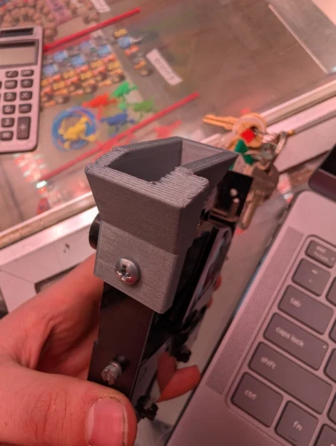 Phễu dẫn xu/Quarter Guide cho coin mech arcade Skee-Ball Model S (1992) - Image 4
