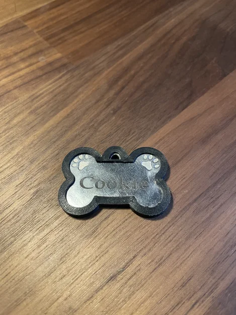 Ốp bọc & giảm tiếng kêu cho thẻ vòng cổ thú cưng (Pet Collar Badge Silencer and Cover) - Image 2