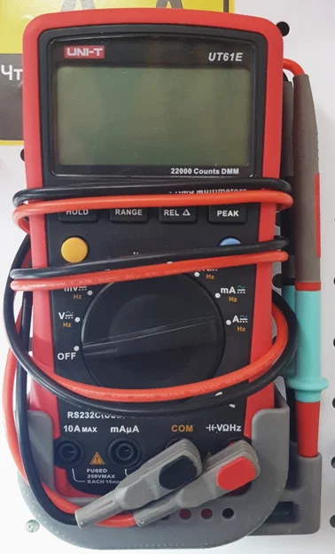 Giá treo tường cho đồng hồ vạn năng UNI-T UT61 chuyên dụng - Image 1