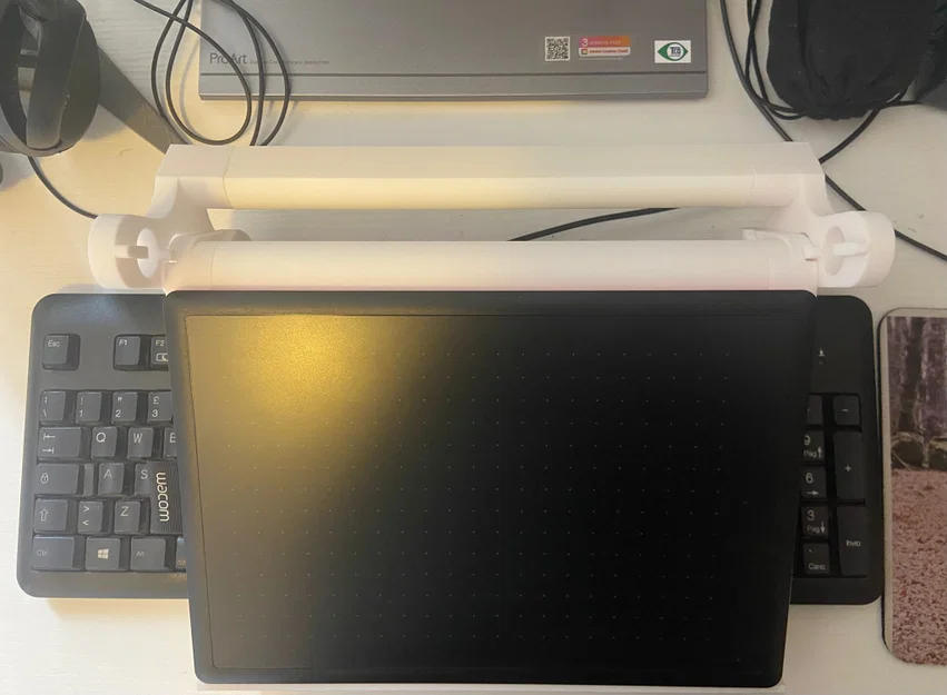Giá đỡ Drawing Tablet đặt chồng lên bàn phím - Image 2