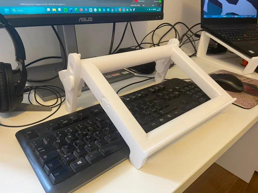 Giá đỡ Drawing Tablet đặt chồng lên bàn phím - Image 4