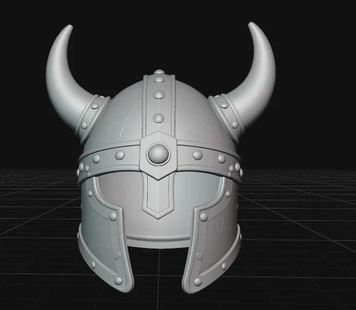 Mô hình nón Viking (Viking Helmet) - Phụ kiện in 3D độc đáo - Image 2