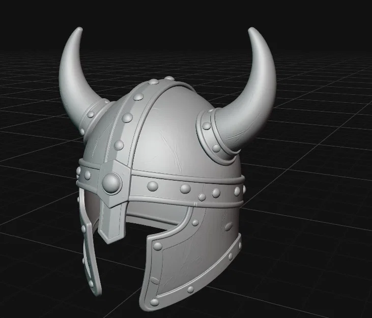 Mô hình nón Viking (Viking Helmet) - Phụ kiện in 3D độc đáo - Image 3