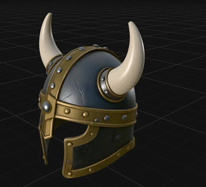 Mô hình nón Viking (Viking Helmet) - Phụ kiện in 3D độc đáo - Image 4